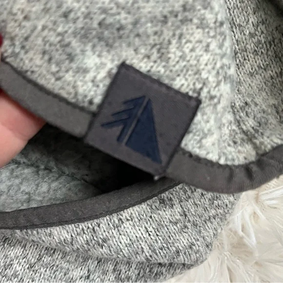 LL Bean Men’s Gray Large Sweater Fleece Pullover - Picture 11 of 11